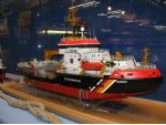 What a cracker! A stunning 1:75 scale model of the German Coastguard vessel Neuwerk, built by Hans Linde of SMC Oberhausen ev.